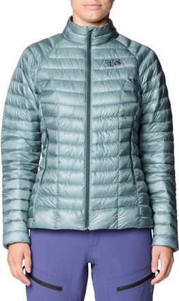 Mountain Hardwear Ghost Whisperer Packable 800-Fill Power Down Jacket in Blue Sage at Nordstrom, Size Medium