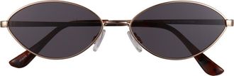 BP. Metal Oval Sunglasses in Gold at Nordstrom