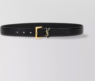 Saint Laurent gold-tone buckle belt 3cm