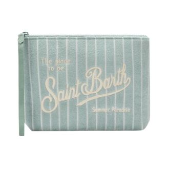 MC2 Saint Barth Clutches, female, Green, Size: ONE SIZE Aline Sponge Clutch Bag