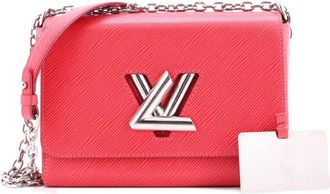 Louis Vuitton Twist Handbag Epi Leather MM crossbody bag - Roze