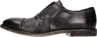 J.P. David Schoenen, Heren, Zwart, 42 EU, Leer, Platte schoenen