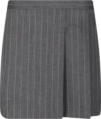 Pinko Giunco Mini Rok - Dames - Korte rokken - Grijs - S - Rokken