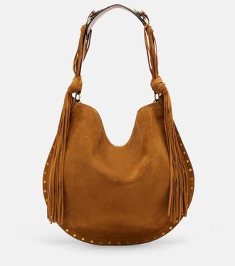 Isabel Marant Oskan Soft Large suede shoulder bag