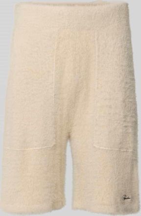Pegador Regular Fit Strickshorts mit Strukturmuster Modell Tropan in Beige, Größe XXL