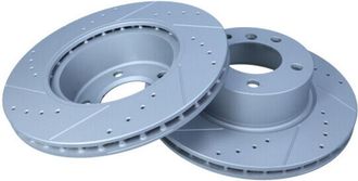 OEM Disco De Freno Maxgear Bmw P. E87 118-120/e90 318 292x22 Perforado Y Ranurado, Con Recubrimiento Anticorrosi&oacute;n