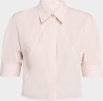 Helmut Lang Articulated Short-Sleeve Shirt
