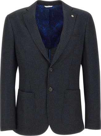 Manuel Ritz Blazer monopetto - Nero