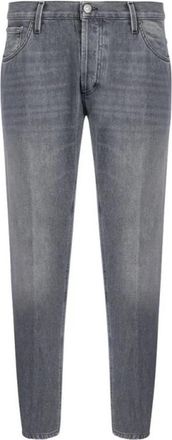 Dondup Brighton Jeans - Heren - Slim Fit Jeans - Grijs - W36 - Katoen - Jeans