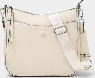 Simons Womens Metallic detail crossbody bag