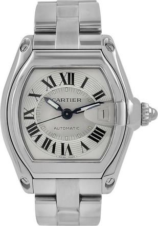 Cartier Pre-owned Cartier Roadster Silver Dial Mens Watch W62025V3