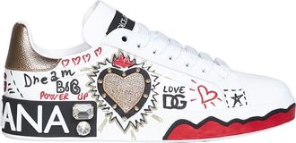 Dolce & Gabbana Schoenen, Dames, Wit, 41 EU, Sneakers