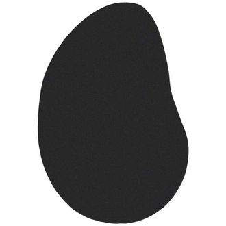 vidaXL Alfombra Negro 160 X 230 Cm Poli&eacute;ster Vidaxl