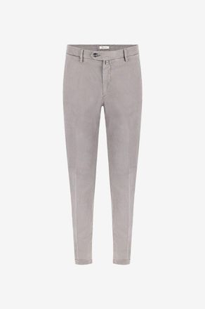 Bsettecento Slim-Fit-Hose aus Lyocell-Baumwolle und Seide