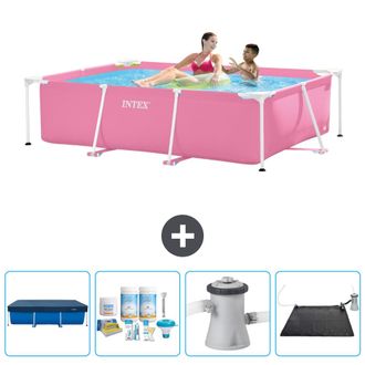 Intex Piscina Con Estructura Rectangular - 220x150x60 Cm - 7-piezas Scb4