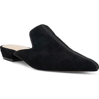 L'agence Como Mule in Black Suede at Nordstrom, Size 7.5