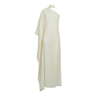 Taller Marmo Gowns, female, White, Size: 2XS Paloma Linen Dress