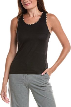 Burberry Elyssa Check Tank Top