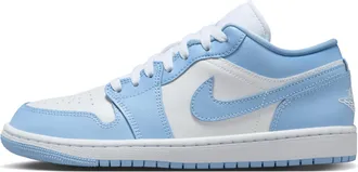 Nike Jordan Womens Air Jordan 1 Low Shoes in White | DC0774-142