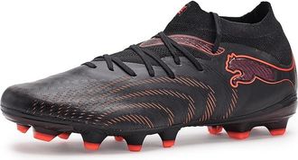 Puma Future 9 Pro Firm, Artificial Ground Soccer Cleats Mens Soccer Shoes Black/Glowing Red/Strong Gray : 11.5 D - Medium, Textile