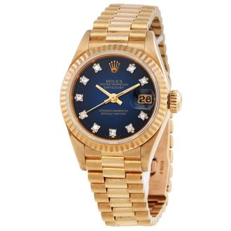 Rolex Pre-owned Rolex Datejust Automatic Ladies Watch RLX69178CRP