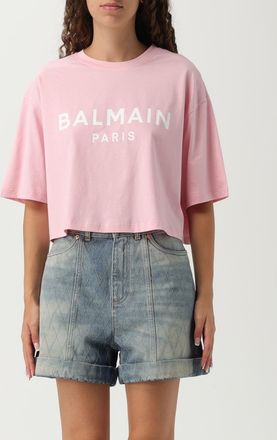 Balmain T-shirt Balmain in cotone con logo