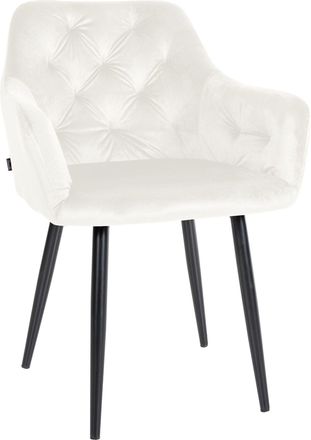 Clp Silla De Comedor Stanley En Terciopelo Crema