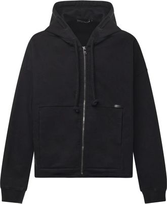 Dolce & Gabbana Hoodies & sweatvesten, Heren, Zwart, L, Hooded Sweatshirt