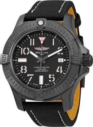 Breitling Avenger Automatic 45 Seawolf Black Dial Mens Watch V17319101B1X1
