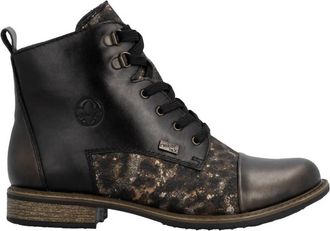 Rieker Womens Ornella Ankle Boot In Antik/schwarz