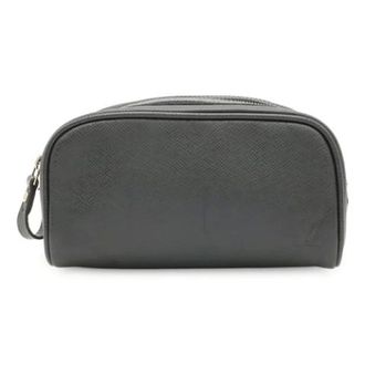 Louis Vuitton Tweedehands leren Louis Vuitton tassen - Heren - Pre-owned - Zwart - Maat: ONE Size Leer