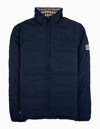 Aquascutum Mens Aquascutum Rlg Active Reversible Jacket Navy 11 - Size: Regular/36