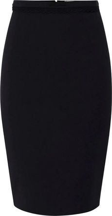 Elisabetta Franchi Rok - Dames - Kokerrokken - Zwart - S - Rokken