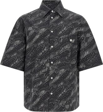 Jacquemus Overhemden, Heren, Zwart, XL, Katoen, La Chemise Rio