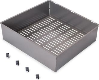 Emuca Emuca Caj&oacute;n Met&aacute;lico Para Armarios Y Vestidores Quartz, 440 (m60), Acero, Titanio