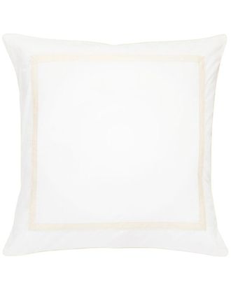 Melange Home M&eacute;lange Home Percale Classic Double Border Euro Sham Set