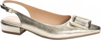 Chinese Laundry Womens Sweetie Slingback Flats In Metallic