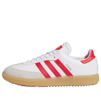 adidas Samba Spikeless Golf Cloud White Pure Ruby KJ5430