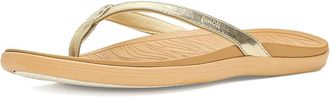 Sanuk Wave Whisper Womens Sandals Champagne : 10 B - Medium, Rubber/Synthetic