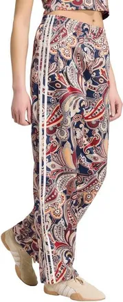 adidas Originals Firebird Paisley Print Track Pants in Multicolor/aurora Ink at Nordstrom, Size Xx-Small