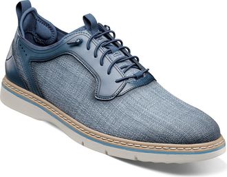 Stacy Adams Sebert Elastic Lace Sneaker in Navy at Nordstrom, Size 11.5