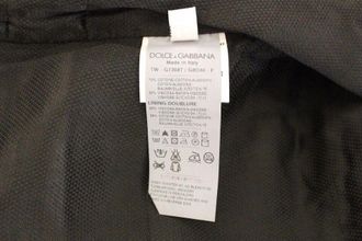 Dolce & Gabbana Cotton Blend Dress Vest - Black
