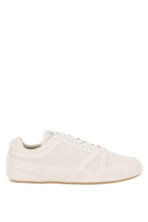 Isabel Marant Sennyh Perforated Suede Low-Top Sneakers