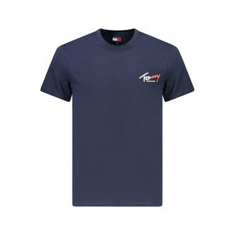 Tommy Hilfiger Blauwe Katoenen Heren T-Shirt