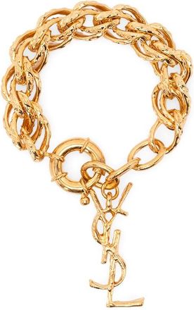 Saint Laurent Rope Chain Bracelet