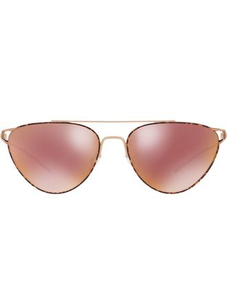 Oliver Peoples Occhiali da sole tondi Floriana - Effetto metallizzato
