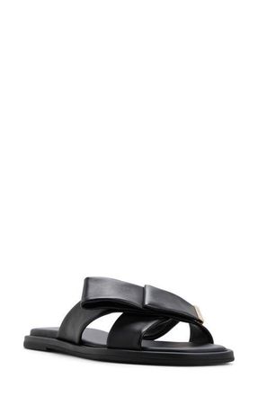 Ted Baker Spencer Slide Sandal in Black at Nordstrom, Size 6.5