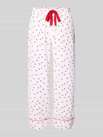 CCDK Copenhagen Pyjama-Hose mit elastischem Bund Modell Nicola in Offwhite, Gr&ouml;&szlig;e L