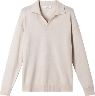Roberto Collina Polo Shirts - Heren - Polos - Beige - M - Tops