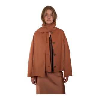 Luisa Cerano Dames, Jassen, Oranje, Maat: XL Wol